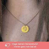 Seelenhund Erinnerungskette – Gravur & Geschenkbox