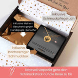 Kette SeelenSchnüffler mit graviertem Nasen- und Fingerabdruck