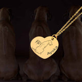 Herzkette Rhodesian Ridgeback Love