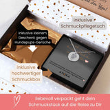 Seelenhund Erinnerungskette – Gravur & Geschenkbox