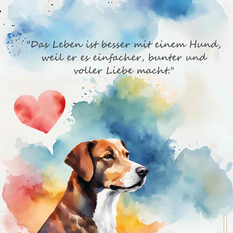 Buch "Aus dem Leben mit einem Hund"